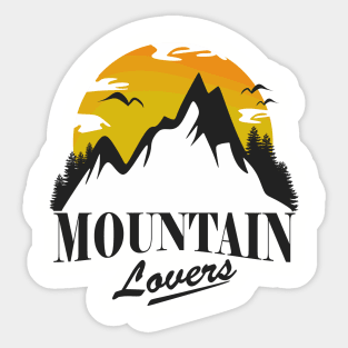 Mountain Lovers Sticker